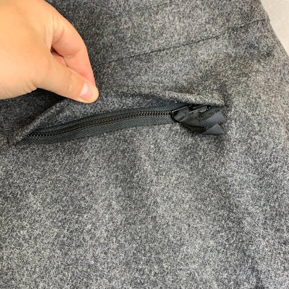 Vtg Cabelas Mens Wool Hunting Bibs 3XL Tall Gray Cargo Overalls Pants Dry Plus - Picture 15 of 15